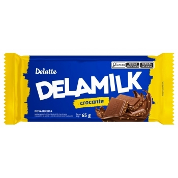 DELATTE DELAMILK CHOC LEITE COM FLOCOS 6X12X65G