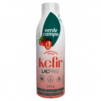 KEFIR LACFREE MORANGO VC 500G CX 12