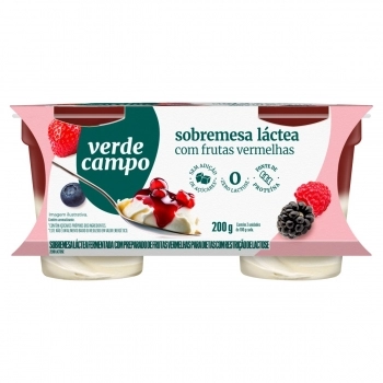 SOBREMESA FRUTAS VERMELHAS VC 2X100G CX 12