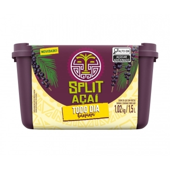 SPLIT TODO DIA BANANA 1,5 L CX/9