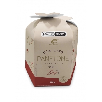 CIA LIFE PANETTONE GOTAS DE CHOCOLATE ZERO 8X400G