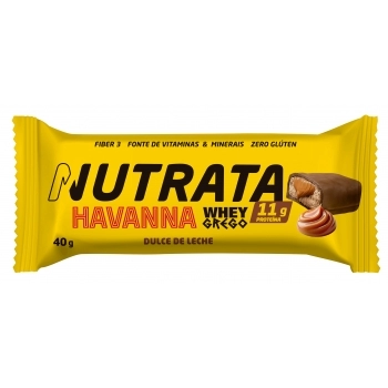 BARRA WHEY GREGO SABOR DOCE DE LEITE HAVANNA 6X12X40G