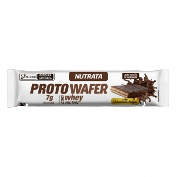 BARRA PROTO WAFER CHOCOLATE BELGA NUTRATA 4X12X30G