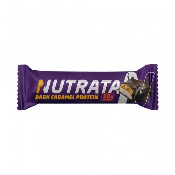 BARRA CARAMEL PROTEIN DARK NUTRATA 6X12X45G