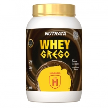 WHEY PROTEIN GREGO DOCE DE LEITE C/ CHOCOLATE HAVANNA NUTRATA CX/4