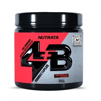 PRÉ-TREINO 4B MELANCIA COM GENGIBRE 300G NUTRATA CX/6