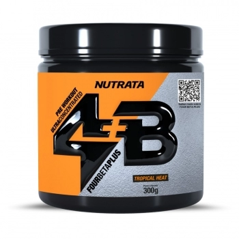 PRÉ-TREINO 4B FRUTAS TROPICAIS 300G NUTRATA CX/6