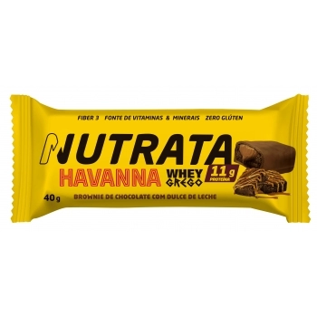 WHEY PROTEIN GREGO BROWNIE DE CHOC C/ DOCE DE LEITE HAVANNA 6X12X40G
