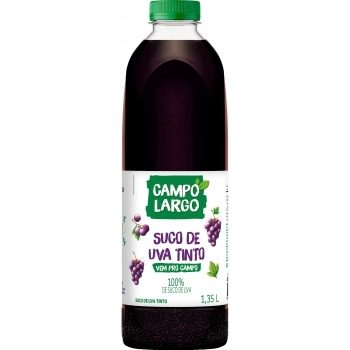 SUCO DE UVA TINTO CAMPO LARGO 6X1,35L