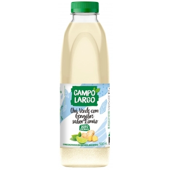 CHÁ VERDE + GENGIBRE E LIMÃO ZERO CAMPO LARGO 6X900ML