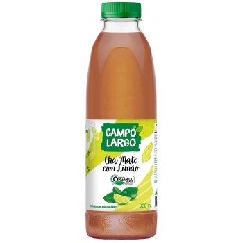 CHÁ MATE + LIMÃO ORGÂNICO CAMPO LARGO 6X900ML