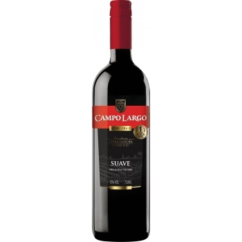 VINHO CAMPO LARGO TINTO SUAVE 12X750ML