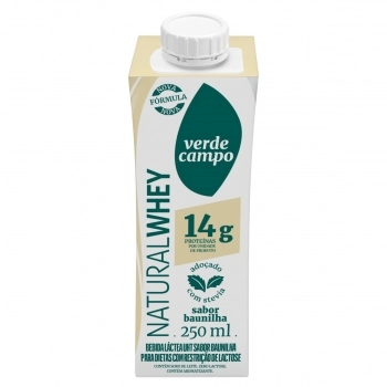 SHAKE 14 NATURAL WHEY BAUNILHA 250ML CX12