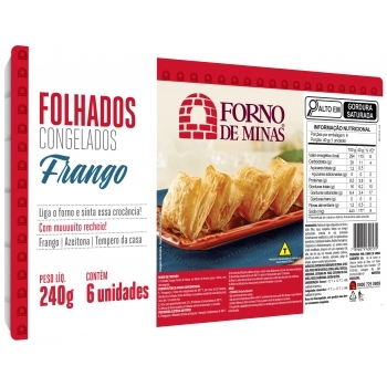 FOLHADO DE FRANGO FM 10 BAND X 240G