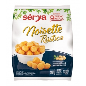 BATATA SERYA NOISETTE RUSTICA 400G CX28