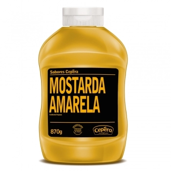 MOSTARDA AMARELA CEPERA SABORES SQ 870G CX9