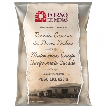 PAO DE QUEIJO EDICAO ESPECIAL 30 ANOS FM 820G CX12