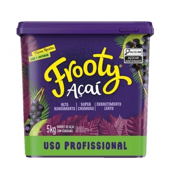 FROOTY ACAI ORIGINAL FS CREMOSO BD 5 KG