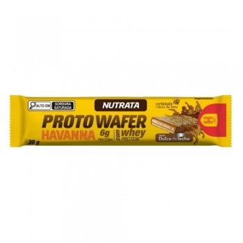 BARRA PROTO WAFER HAVANNA NUTRATA 4X12X30G