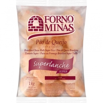 PAO DE QUEIJO SUPER LANCHE FM 1KG CX 10 FS