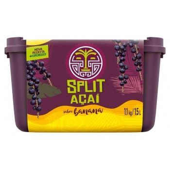 ACAI BANANA SPLIT 1,5 L  CX 9
