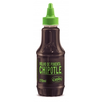 MOLHO PIMENTA CHIPOTLE DEFUMADA CEPERA SQ 270ML CX12