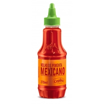 MOLHO PIMENTA MEXICANA HABANERO CEPERA SQ 270ML CX12