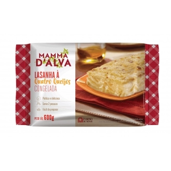 LASANHA CONGELADA QUATRO QUEIJOS FM 600G CX6
