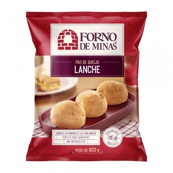 PAO DE QUEIJO CRU CONG LANCHE FM 820G CX12