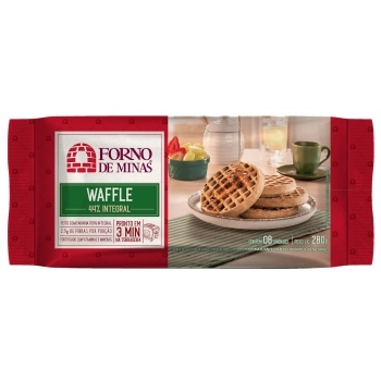 WAFFLE FM ASSADO E CONGELADO INTEGRAL (15X8X35G)