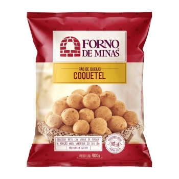 PAO DE QUEIJO COQUETEL FM 400G CX26