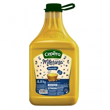 MOSTARDA AMARELA CEPERA 3,3KG CX4