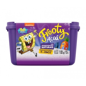FROOTY FRUTAS ACAI 9 X 1,5 L BOB ESPONJA