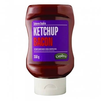 KETCHUP BACON E CEBOLA CARAMELIZADA CEPERA SQ 350G CX12