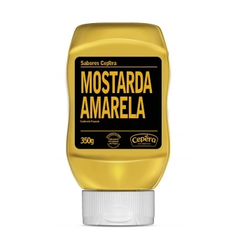 MOSTARDA AMARELA SABORES CEPERA 350G CX12