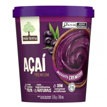 AÇAI ORIGINAL MAE TERRA 700ML FROOTY CX/6