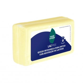 QUEIJO MUSSARELA LACFREE VC 3KG CX 6ㅤ*PESO APROXIMADO DA CAIXA: 17KG