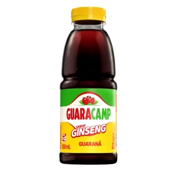 REFRESCO PACOTE 12 X 500 ML GINSENG GUARANA GUARACAMP