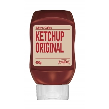 KETCHUP ORIGINAL CEPERA SQ 400G CX12