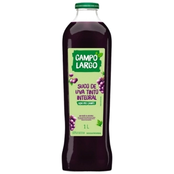 SUCO DE UVA TINTO INTEGRAL CAMPO LARGO 12X1L