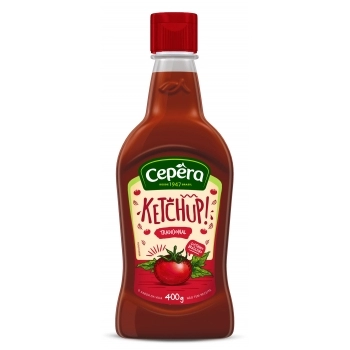 KETCHUP CEPERA TRADICIONAL SQ 400G CX24