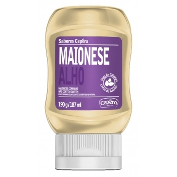 MAIONESE COM ALHO CEPERA SQ 190G CX12