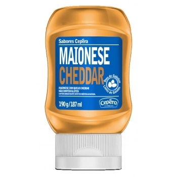 MAIONESE QJ CHEDDAR CEPERA SQ 190G CX12