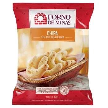 CHIPA CRUA CONGELADA FM 8X800G VJ