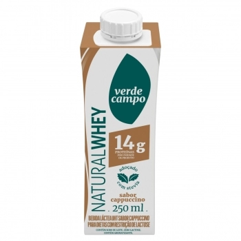 SHAKE 14 NATURAL WHEY CAPPUCCINO 250ML CX12