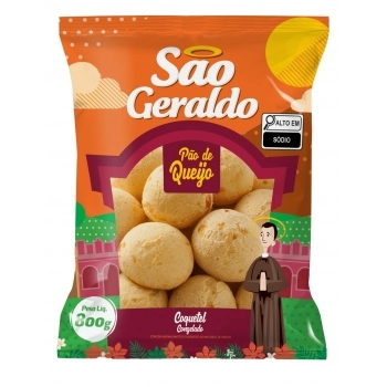 PAO DE QUEIJO COQUETEL SAO GERALDO 12X800G