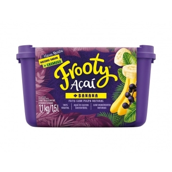 FROOTY AÇAÍ BANANA 1,5L X 9UN